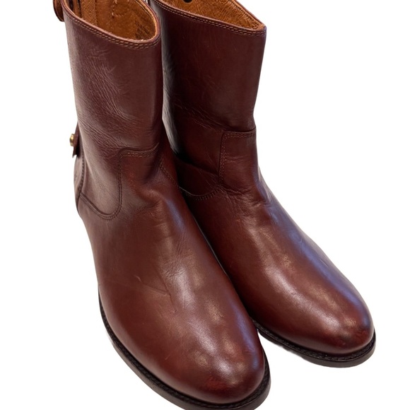 Frye  Melissa Button Back Zip Women Boots NEW Size US 8.5 M - Picture 1 of 13